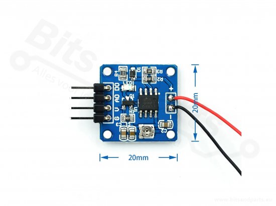 Trillingssensor - Tap/Schok piezo sensor